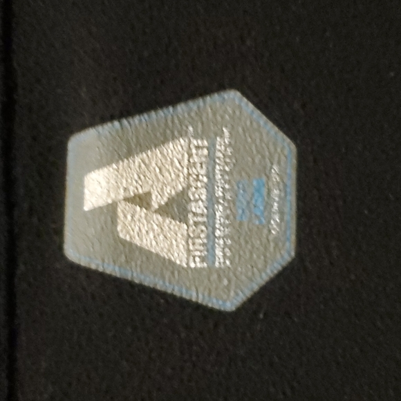 Eddie Bauer First Ascent Men's Fleece 1/2 Zip Pullover - Black - Large - Picture 3 of 5